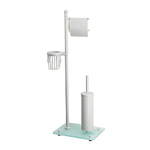 Стойка напольная WasserKraft K-1264WHITE белый Soft-touch купить в интернет-магазине сантехники Sanbest