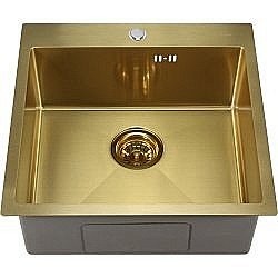 Мойка кухонная Melana ProfLine D5050HG золото купить в интернет-магазине сантехники Sanbest
