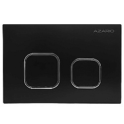 Кнопка для инсталляции Azario NEW-TS AZ-ABS-002-B черная матовая купить в интернет-магазине сантехники Sanbest