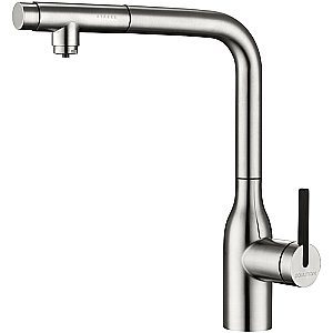 Смеситель для кухни Paulmark Viper Vi213105-BS брашированная сталь купить в интернет-магазине сантехники Sanbest