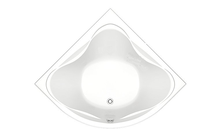 Ванна акриловая BAS Риола 135x135 купить в интернет-магазине Sanbest