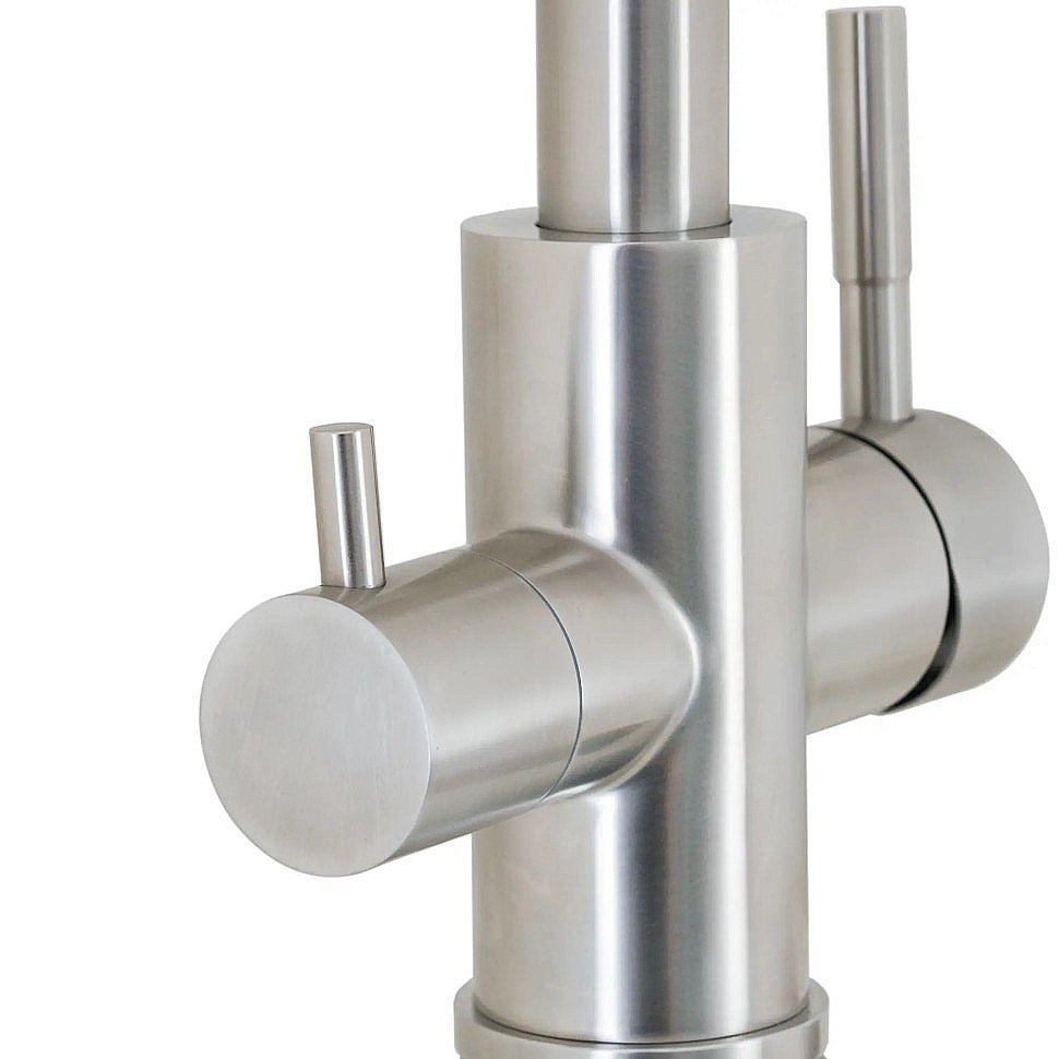 Смеситель для кухни PAINI Norda NRPW6433VEB90 никель купить в интернет-магазине сантехники Sanbest