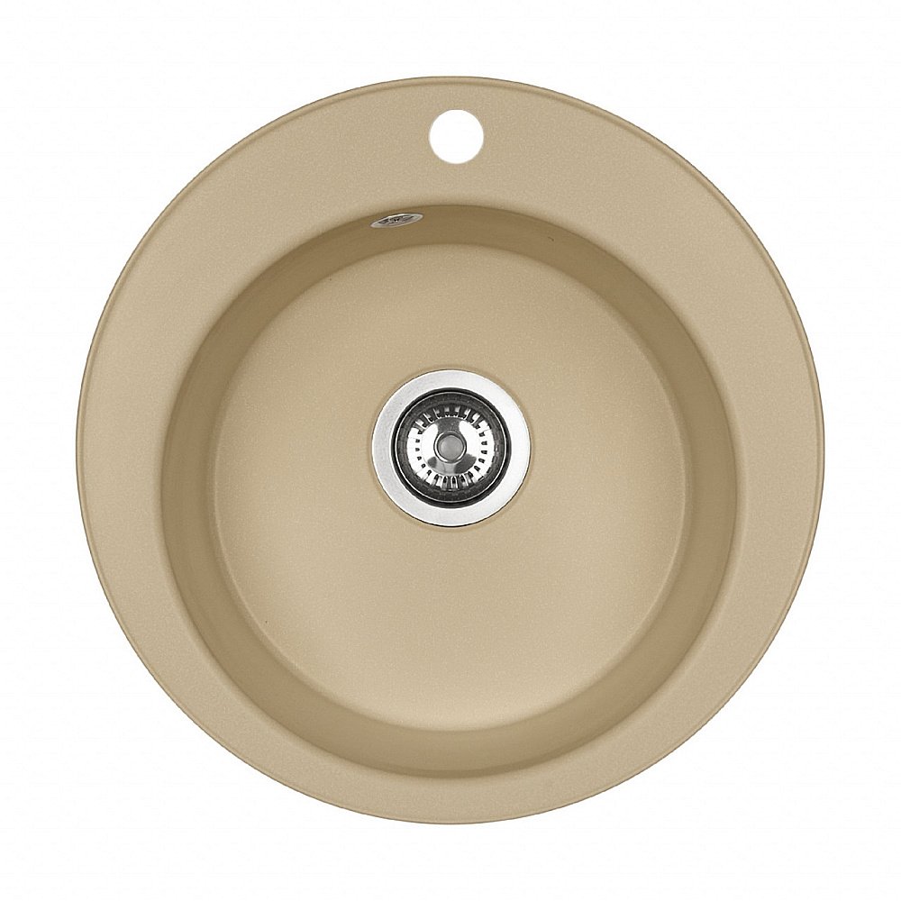 Кухонная мойка Акватон Шелли 50 1A734732SS260 латте купить в интернет-магазине сантехники Sanbest