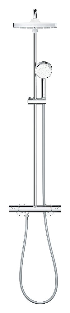 Душевая система Grohe Tempesta Cosmopolitan 250 CUBE 26689000 хром купить в интернет-магазине сантехники Sanbest