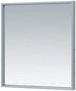 Зеркало De Aqua Алюминиум 261694 70 серебро в ванную от интернет-магазине сантехники Sanbest