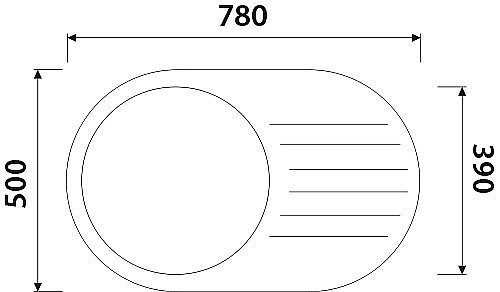 Мойка кухонная Kaiser KGM-7750-J жасмин купить в интернет-магазине сантехники Sanbest