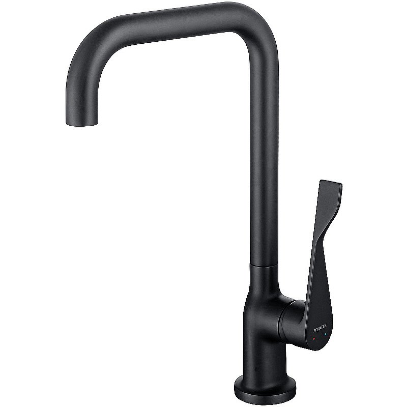 Смеситель для кухни Aquatek AQ1083MB черный купить в интернет-магазине сантехники Sanbest