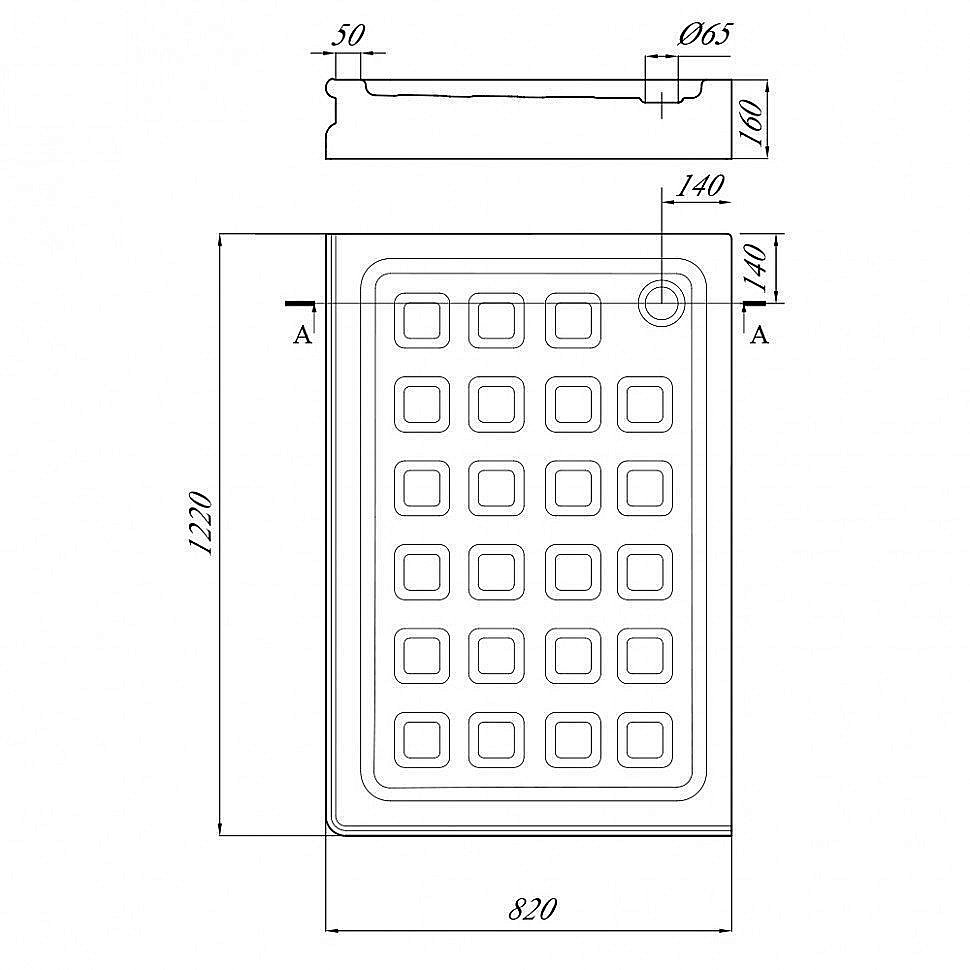Душевой поддон Migliore DIADEMA 27603 82х122 белый правый купить в интернет-магазине Sanbest