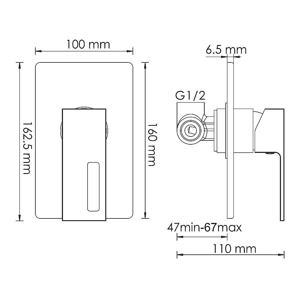 Смеситель для раковины WasserKRAFT A15513 хром купить в интернет-магазине сантехники Sanbest