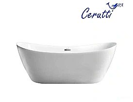 Ванна акриловая CeruttiSpa NEMI 10506 170x74 белая купить в интернет-магазине Sanbest
