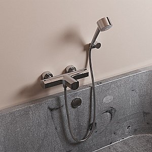 Смеситель для ванны PAINI Ovo 86CR105THKM хром купить в интернет-магазине сантехники Sanbest