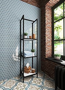 Стеллаж Эстет Comfort Loft 40 для ванной в интернет-магазине сантехники Sanbest