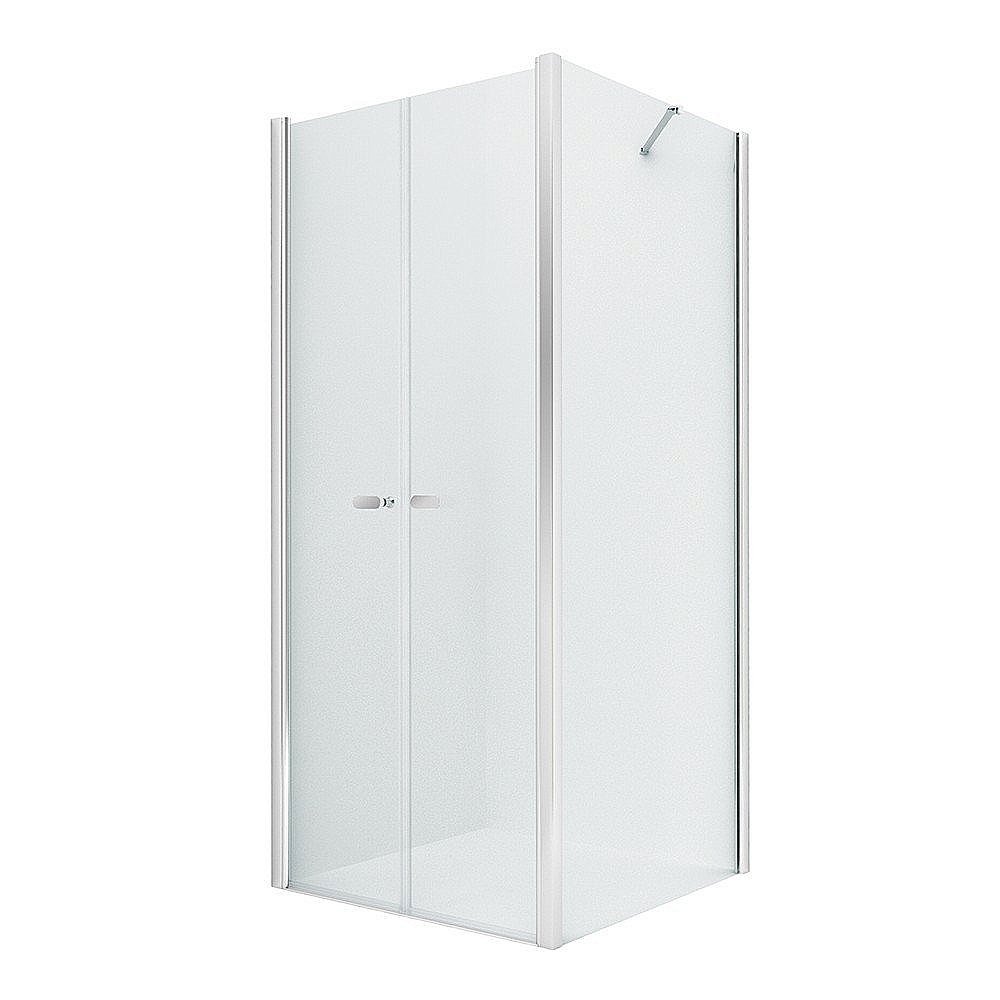 Душевой уголок NEW TRENDY NEW SOLEO D-0146A/D-0093B 100x100 стекло прозрачное/профиль хром купить в интернет-магазине Sanbest