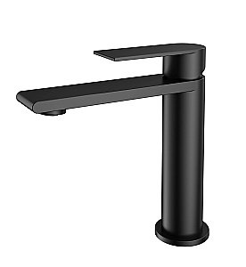 Смеситель для раковины Vincea Vogue VBF-2VS1MB черный матовый купить в интернет-магазине сантехники Sanbest