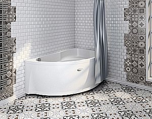 Карниз для ванны Радомир Модерна золото купить в интернет-магазине сантехники Sanbest