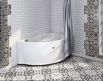 Карниз для ванны Радомир Модерна золото купить в интернет-магазине сантехники Sanbest