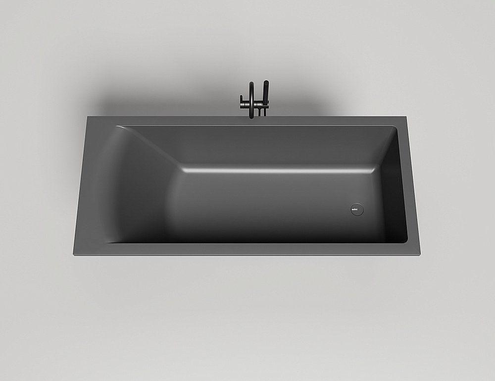 Ванна Salini Cascata KIT S-Stone 104523M 180x80 белая матовая купить в интернет-магазине Sanbest