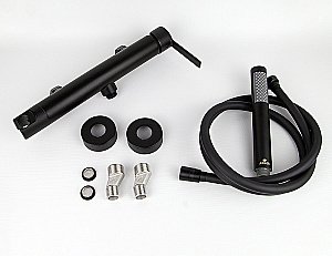 Смеситель для душа Kaiser Serio 05477-9 черный матовый купить в интернет-магазине сантехники Sanbest