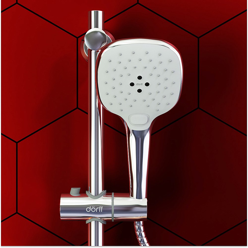 Душевой гарнитур Dorff Prime D0140000 хром купить в интернет-магазине сантехники Sanbest