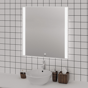 Зеркало с подсветкой Grossman AVRORA 80 в ванную от интернет-магазине сантехники Sanbest