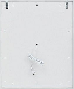 Зеркало Aquanet Милан 336391 70 белый глянец в ванную от интернет-магазине сантехники Sanbest