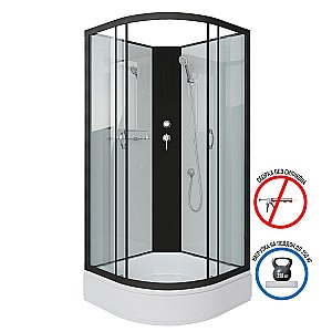 Душевая кабина Niagara Classic NG-6703-14BK 80x80 купить в интернет-магазине Sanbest