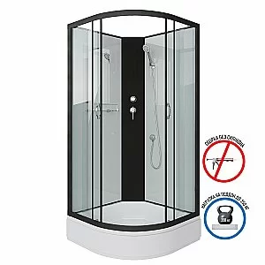 Душевая кабина Niagara Classic NG-6703-14BK 80x80 купить в интернет-магазине Sanbest