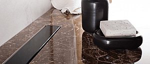 Душевой трап Pestan Confluo Frameless Line Black Glass 300 купить в интернет-магазине Sanbest