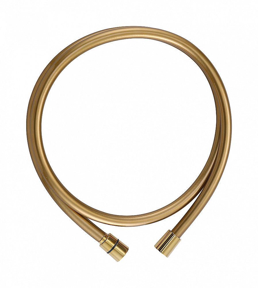 Шланг для душа в силиконовой оплётке 1500 мм WONZON & WOGHAND, Темное золото (WW-995203-DG) купить в интернет-магазине сантехники Sanbest