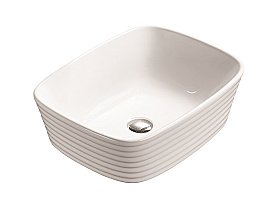 Раковина накладная SantiLine 50,5 SL-1060 белая купить в интернет-магазине Sanbest