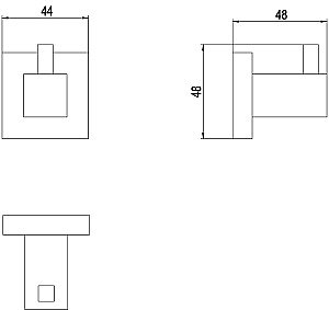 Крючок Timo Selene 17011/17 купить в интернет-магазине сантехники Sanbest