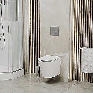 Кнопка для инсталляции Grossman Cosmo 800.T1.02.110.110 хром матовый купить в интернет-магазине сантехники Sanbest