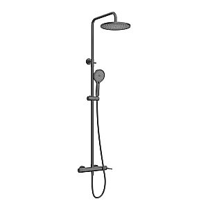 Душевая система Cezares RELAX-CD-NOP черная матовая купить в интернет-магазине сантехники Sanbest