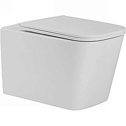 Унитаз SantiLine SL-5027 безободковый, слив торнадо, с крышкой микролифт, белый купить в интернет-магазине Sanbest