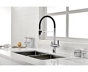 Смеситель для кухни Paulmark Gravity Gr213888-CR хром купить в интернет-магазине сантехники Sanbest