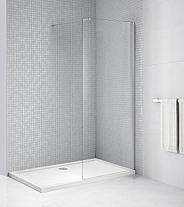 Душевое ограждение Cezares LIBERTA-L-1-105-120-C-Cr стекло прозрачное/профиль хром купить в интернет-магазине Sanbest