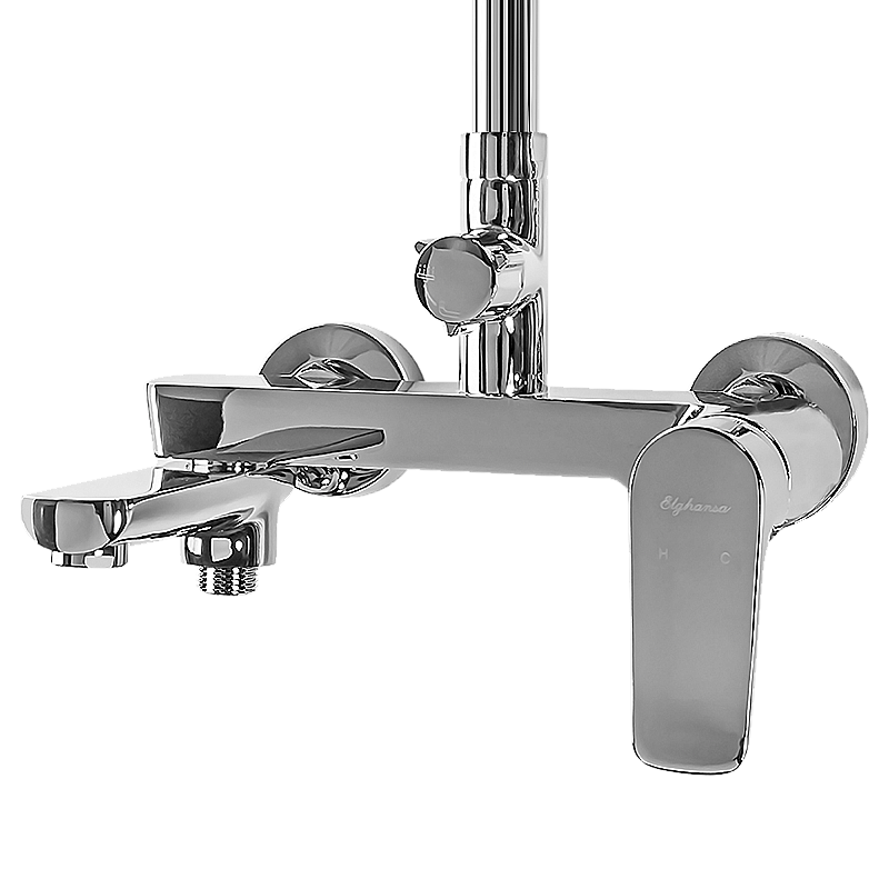 Душевая система Elghansa 2305599-2L (Set-45) хром купить в интернет-магазине сантехники Sanbest