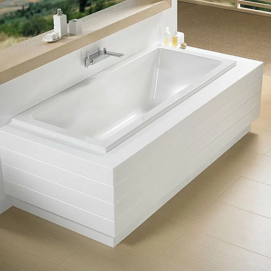 Акриловая ванна Riho Lusso 170x75 B007001005 белая купить в интернет-магазине Sanbest