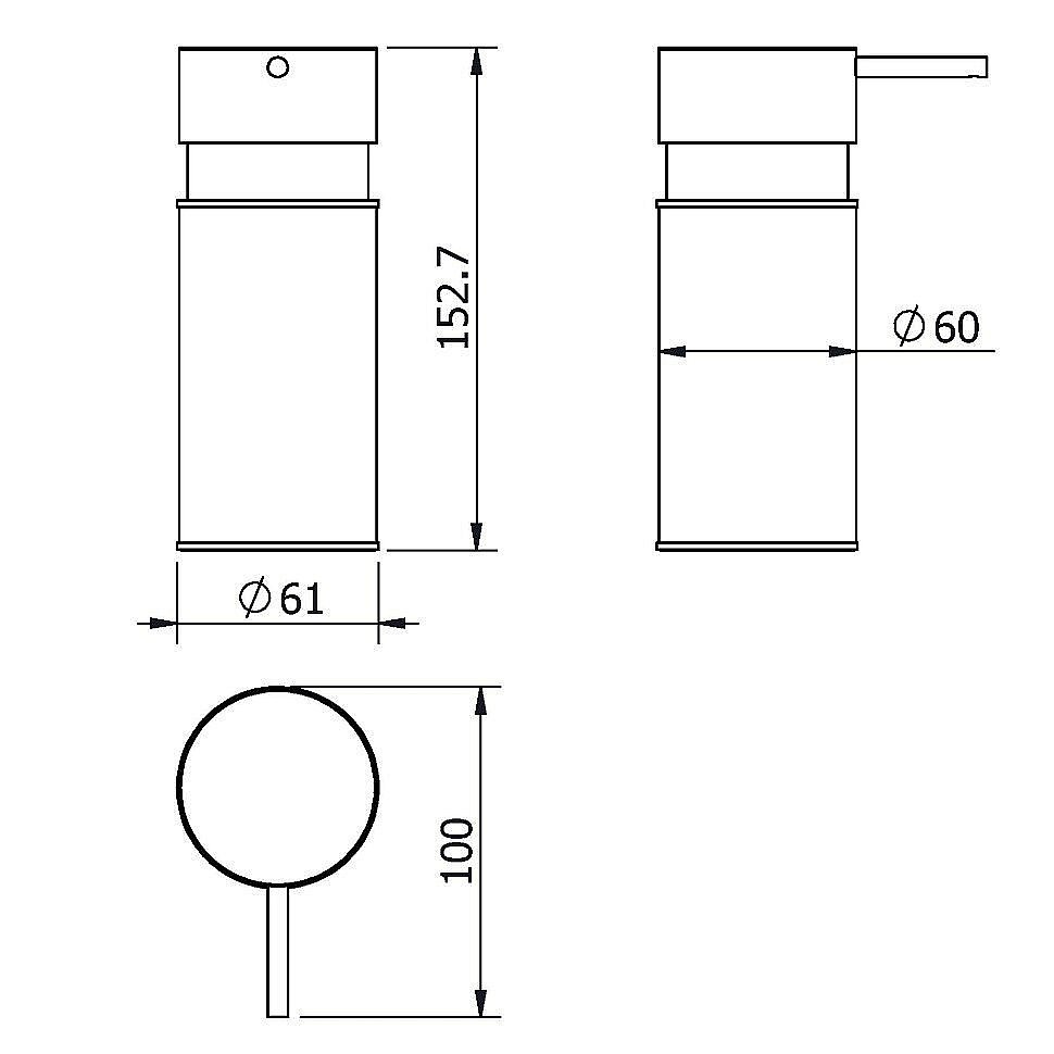 Диспенсер Langberger Accessories 70670 купить в интернет-магазине сантехники Sanbest