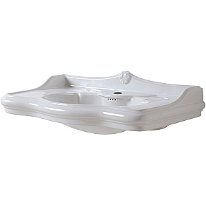 Раковина подвесная Azzurra Jubilaeum 70 JUB200/M bi*1#D9 белая купить в интернет-магазине Sanbest