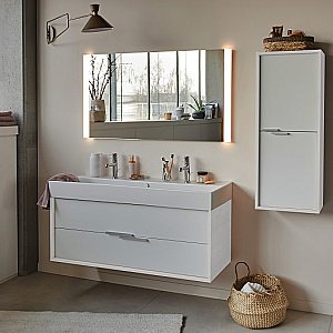 Пенал Jacob Delafon VIVIENNE EB1665-J5-J5 40 белый блестящий для ванной в интернет-магазине сантехники Sanbest