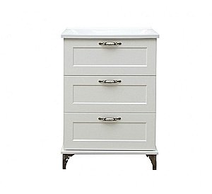 Тумба с раковиной Эстет Bali Classic 65 белая для ванной в интернет-магазине Sanbest