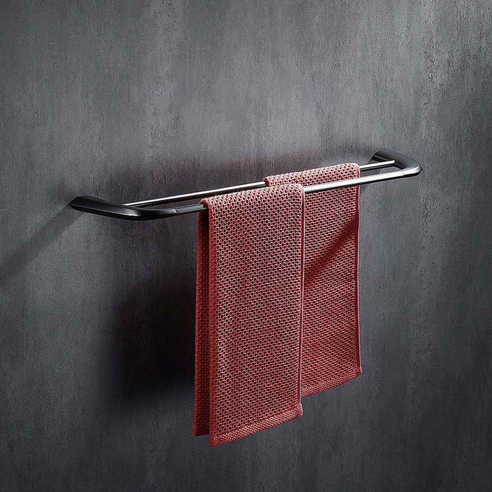 Полотенцедержатель двойной ABBER Nord AA1553NG никель купить в интернет-магазине сантехники Sanbest