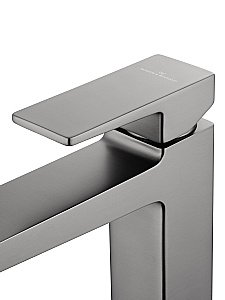 Смеситель для раковины WONZON & WOGHAND CUBE 2.0 WW-88018068-BGM темный графит купить в интернет-магазине сантехники Sanbest