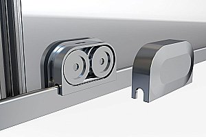 Душевой уголок Allen Brau Fantasy 2.0 3.11006.00+3.11013.00 120х90 стекло прозрачное/профиль хром купить в интернет-магазине Sanbest