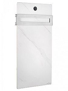 Полотенцесушитель электрический WONZON & WOGHAND STUTTGART WW-A501-BR брашированный никель/белый мрамор купить в интернет-магазине сантехники Sanbest