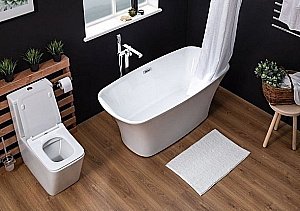 Акриловая ванна Aquanet Pleasure 170x78 купить в интернет-магазине Sanbest