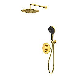 Душевая система WhiteCross Y YSET08TOPGL золото купить в интернет-магазине сантехники Sanbest