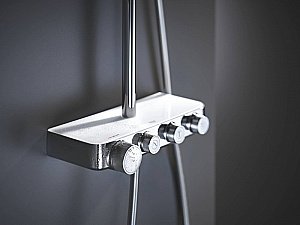 Душевая система Grohe Euphoria SmartControl 310 DUO 26507LS0 белая луна купить в интернет-магазине сантехники Sanbest
