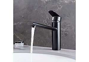 Смеситель для кухни Aquatek Ника AQ1880MB черный матовый купить в интернет-магазине сантехники Sanbest